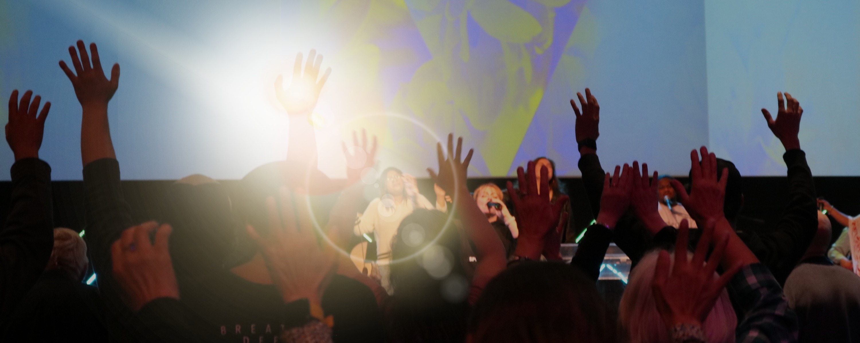 The King's Springfield congregation worshiping together